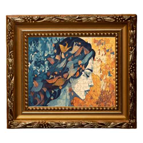 تابلو با تصویر پیرمرد نقاش - تصویر 3