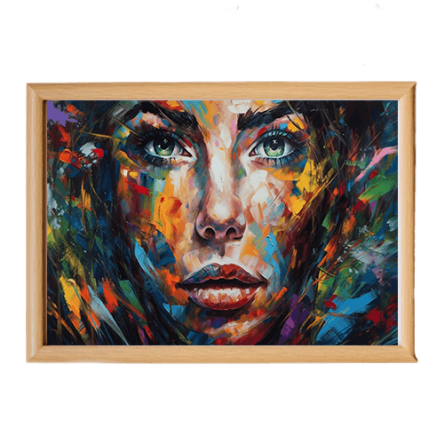 تابلو با تصویر پرتره دختر