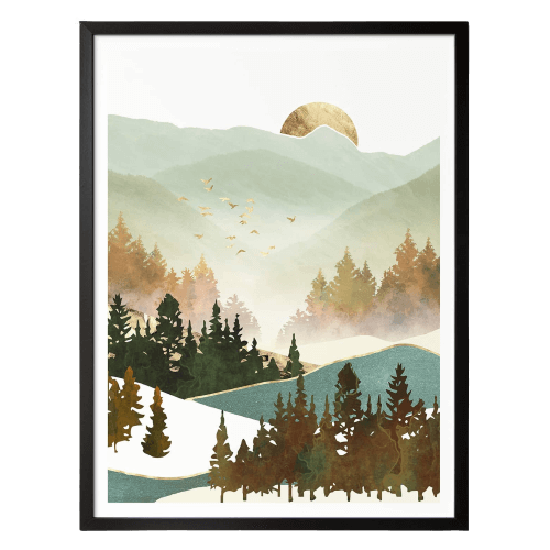 تابلو با تصویر طبیعت زیبا