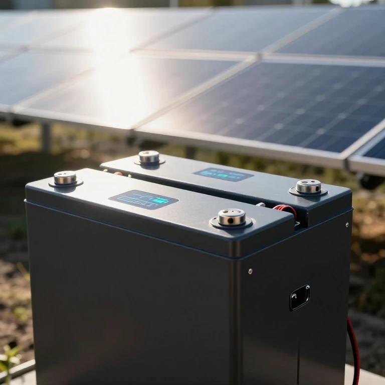 نگهداری باتری لیتیوم خورشیدی